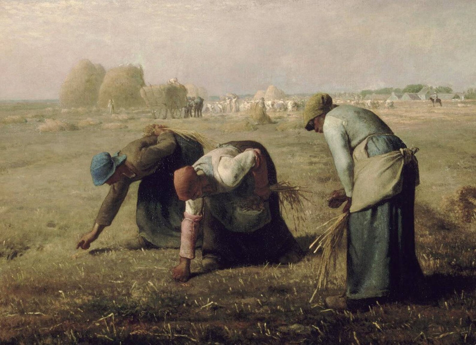 Las espigadoras (1857) - Jean-François Millet