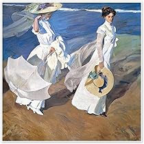 Paseo a orillas del mar" (1909) de Joaquín Sorolla